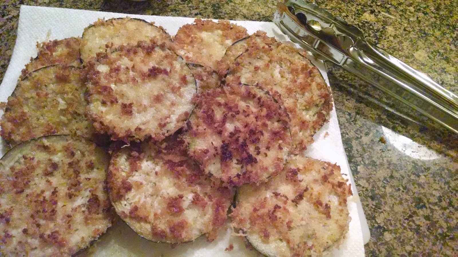 Kreepin' In the Kitchen Eggplant Parmesan with Goat Cheese