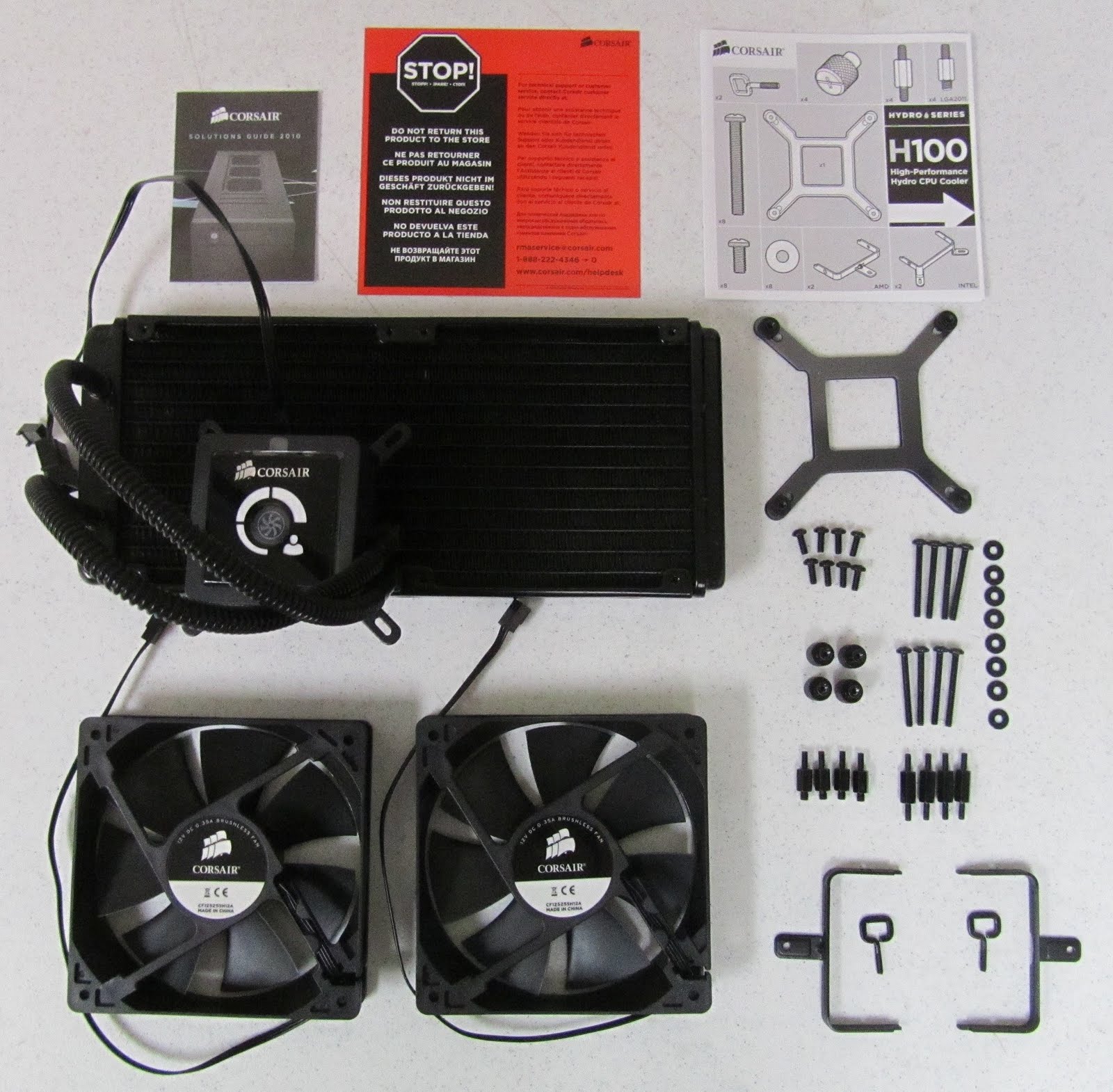 How to Install Hydro Series H100 Extreme Performance Liquid CPU Cooler
