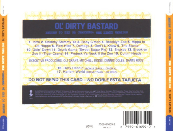 Ol Dirty Bastard - Download Lossless FLAC Music