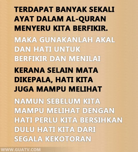 Semangat Skripsi Ayat Ayat Al Quran Yang Menyeru Kita Untuk Berfikir