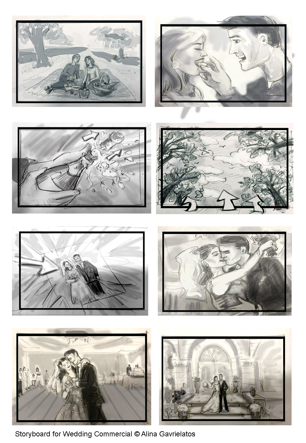 Storyboard Frame from Picture Perfect Spot