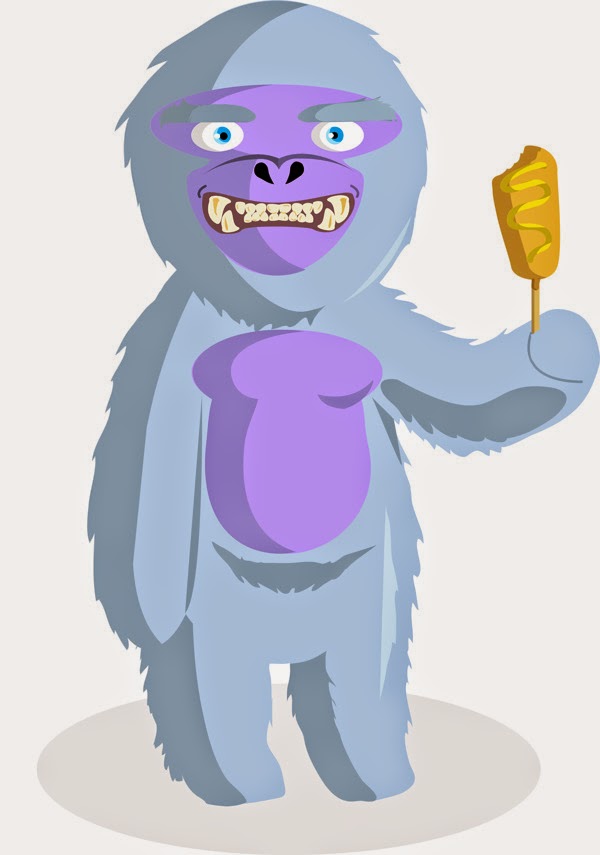 I Loved the Yeti Yeti Eats Corndog