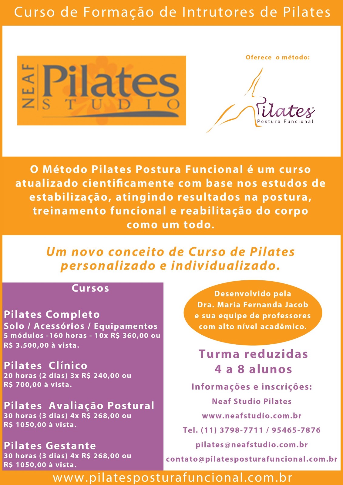 Curso de pilates rj