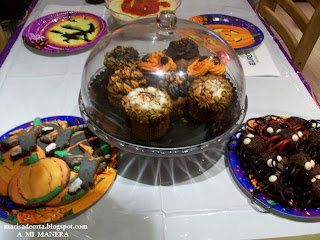 Muffins De Zanahorias Vestidos De Hallowen
