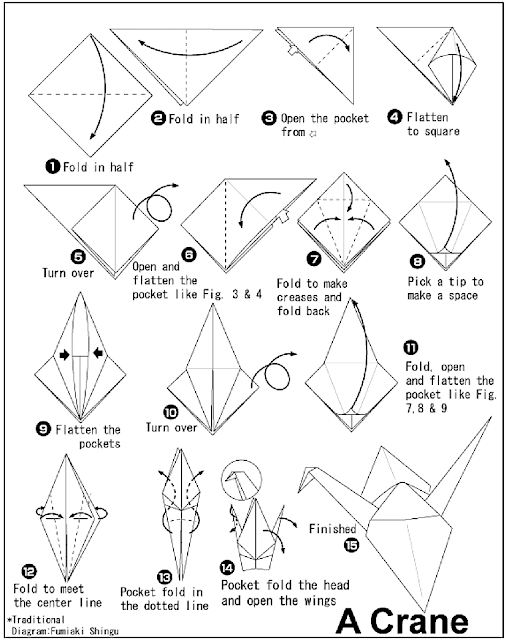 How To Fold A Paper Origami Crane 171 Origami