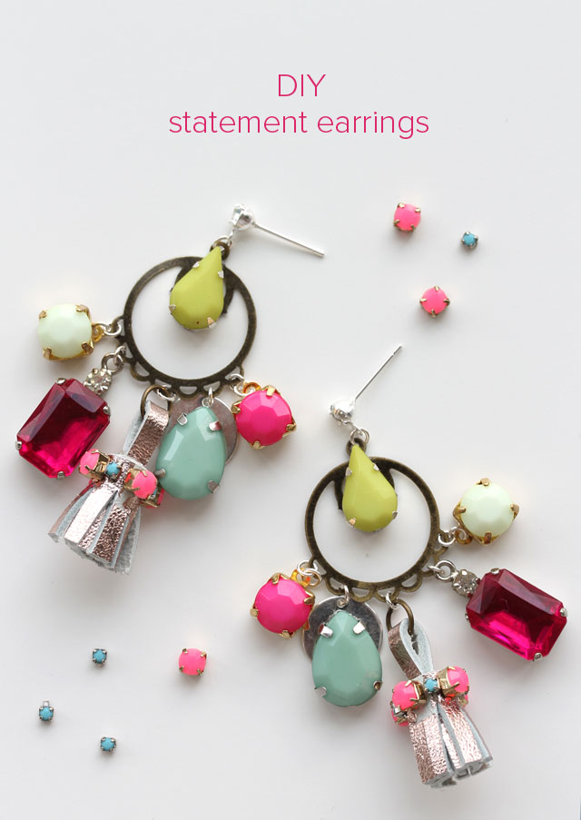 DIY statement tassel earrings Lotts and Lots Making the everyday
