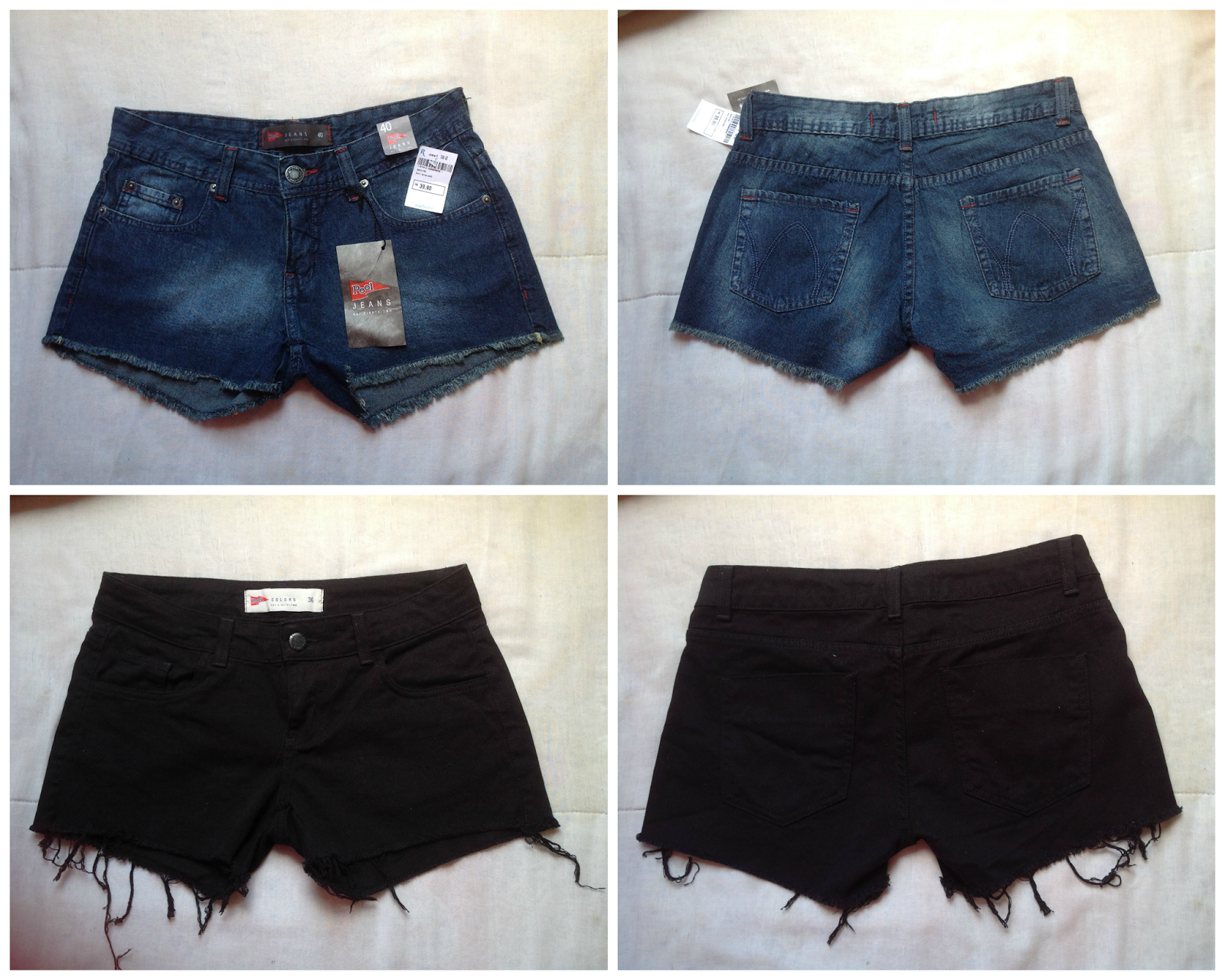 riachuelo shorts jeans feminino