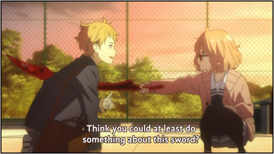 Caw of Fame Review: Beyond the Boundary - Crow's World of Anime
