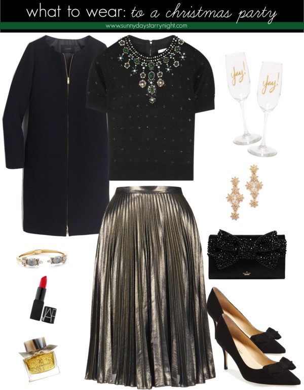What To Wear To A Christmas Party Sunny Days & Starry Nights