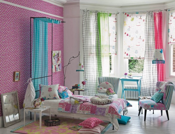 colorful spring room decorations