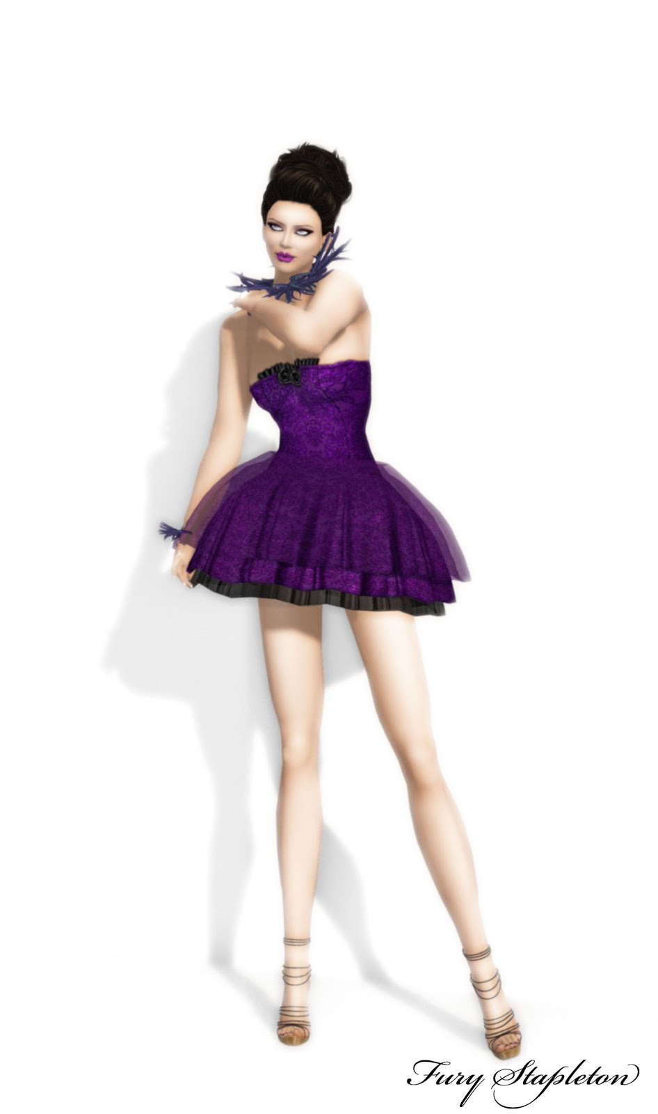 The 3 Fashionteers: 52 Week Colour Challenge, Royal Purple