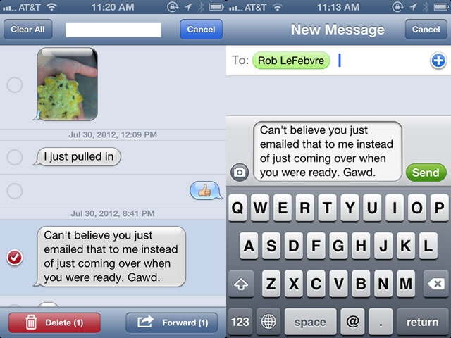 PZ C: funny messages