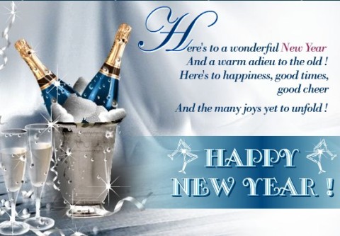 happy new year cards 2017