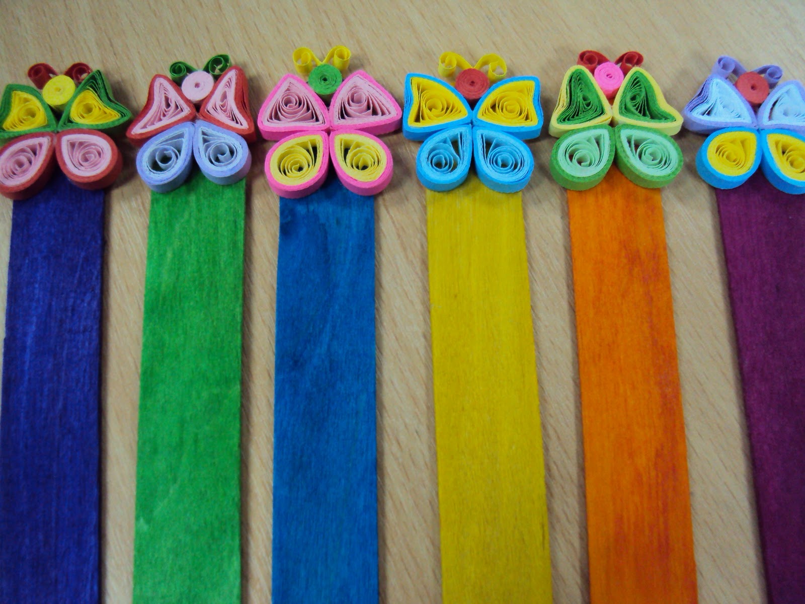 Hsue Craft ICE CREAM STICKS BOOKMARKS