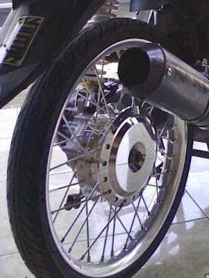 Modifikasi Honda Beat Ban Kecil | Wallpaper Modifikasi Motor