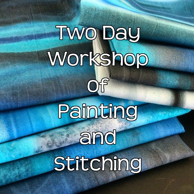 Quilt Routes Paint Effects Tutorial Mottled