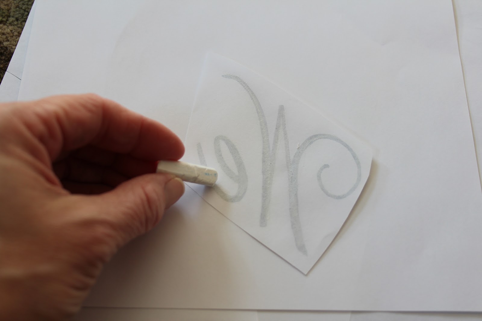 Fancy Chalkboard Lettering Shine Your Light