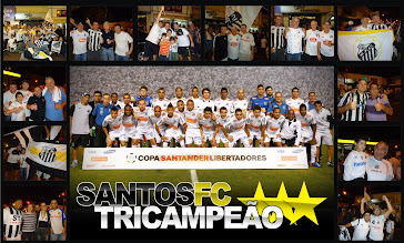 Comemoração do Tri-Libertadores do Santos
