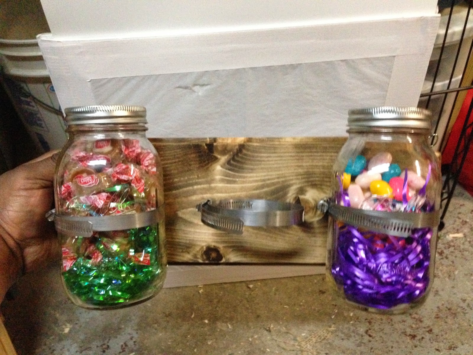 Wood N Things Mason Jar Wall Mount