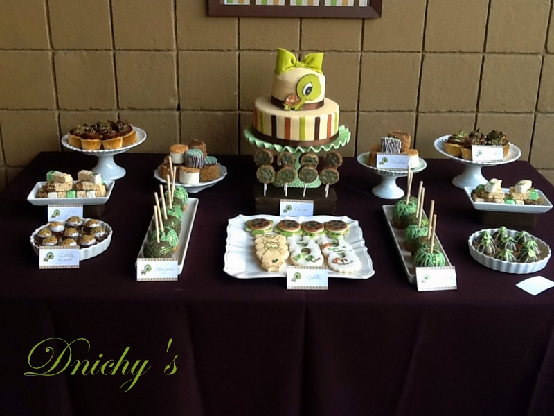 Dnichys Cakes And Cookies Tortuga Turtle Baby Shower
