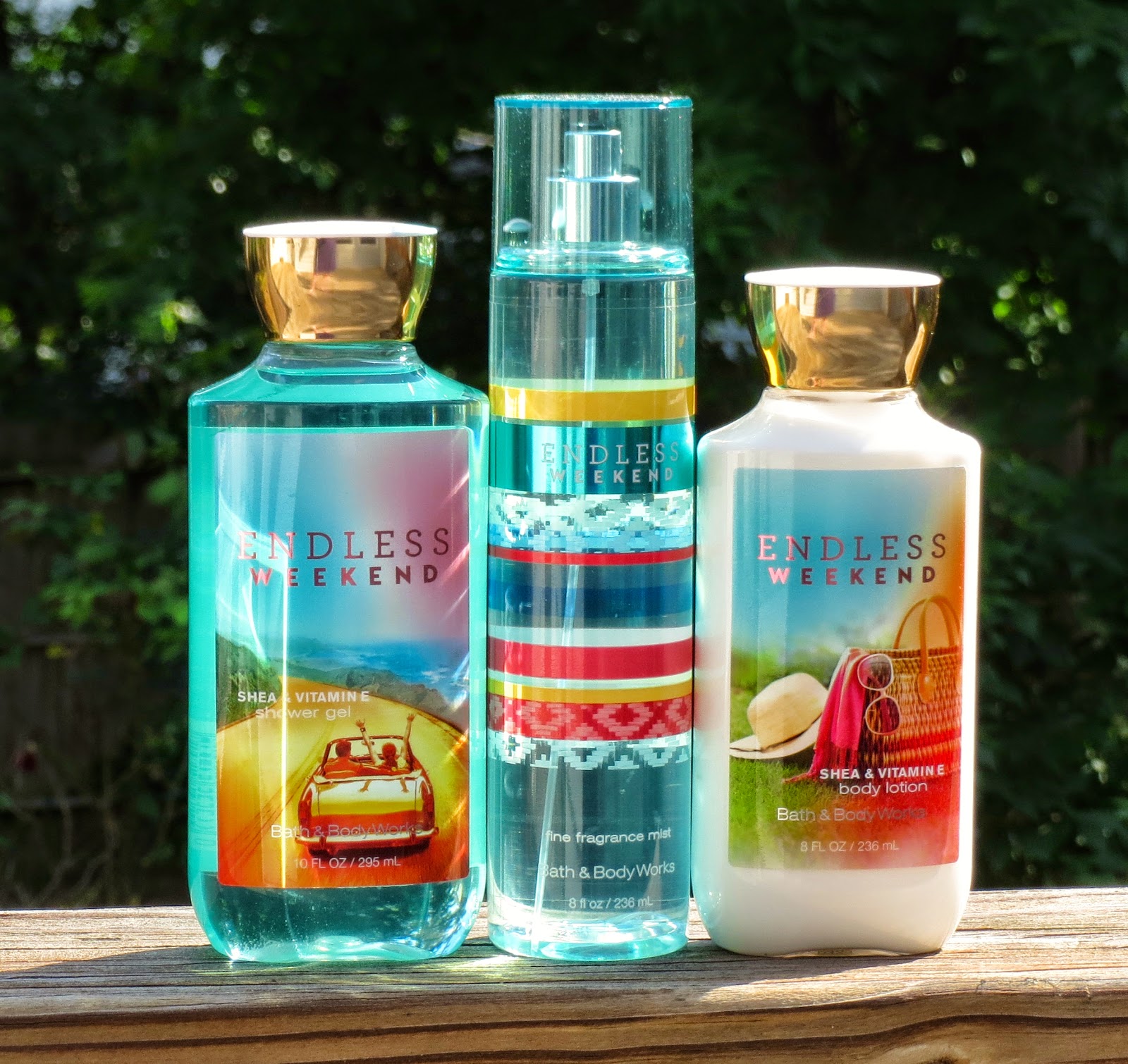 Bath & Body Works Endless Weekend Collection Blue Skies for Me Please