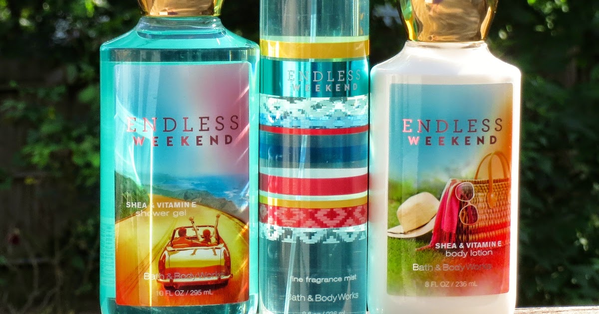 Blue Skies for Me Please Bath & Body Works Endless Weekend Collection