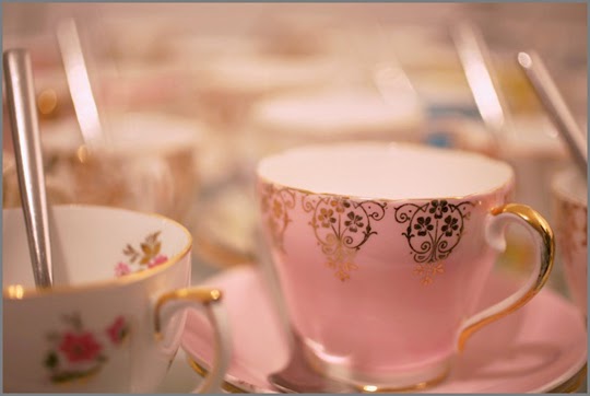 vintage teacups