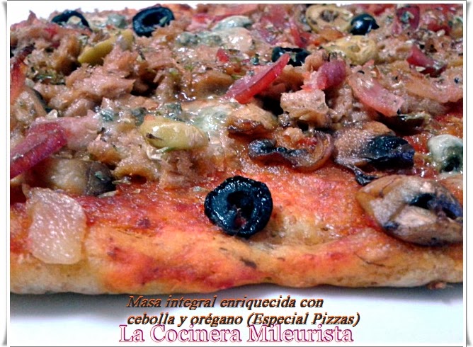 Masa Integral Enriquecida Con Cebolla Y Orégano (especial Pizzas)
