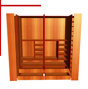 Diseño De Muebles Madera: Creación De Armario Con Zapateras Extraíbles