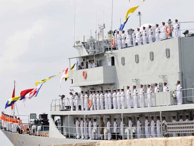 The global navigation lasted 179 days and the vessel crossed five continents, three oceans, seven Straits, with a voyage distance of nearly two laps around the globe Chinese naval survey vessel