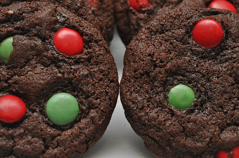 teasespoon of sugar Soft and Chewy Chocolate Smartie Cookies
