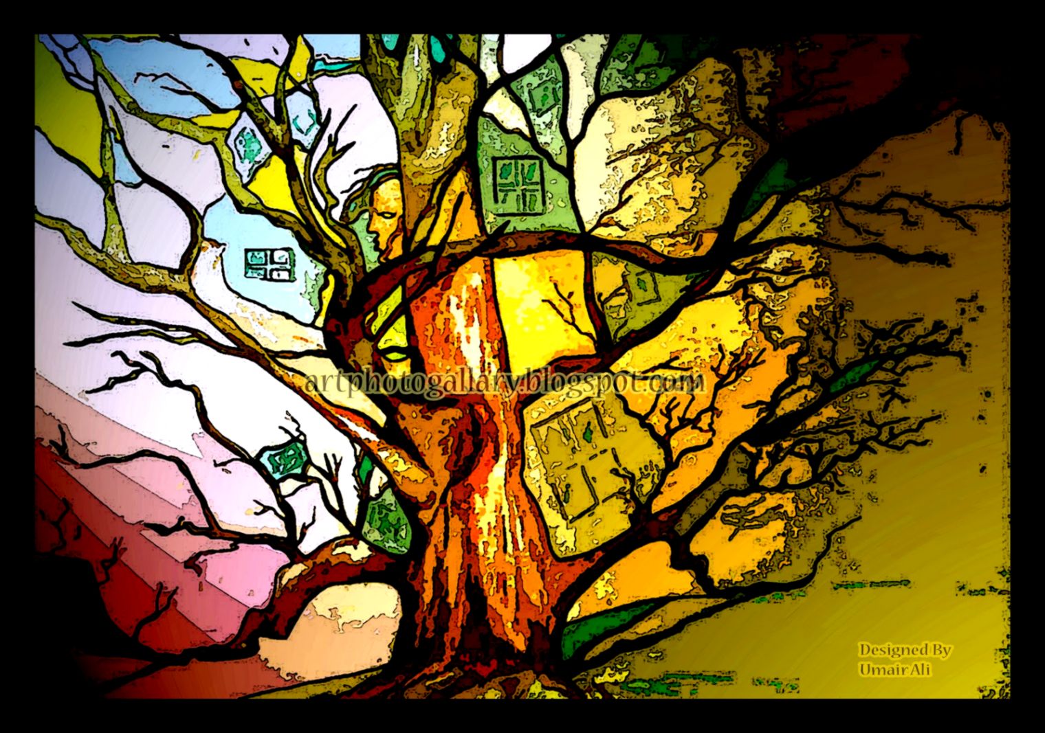 Tree Art Paintings Tree Art Paintings