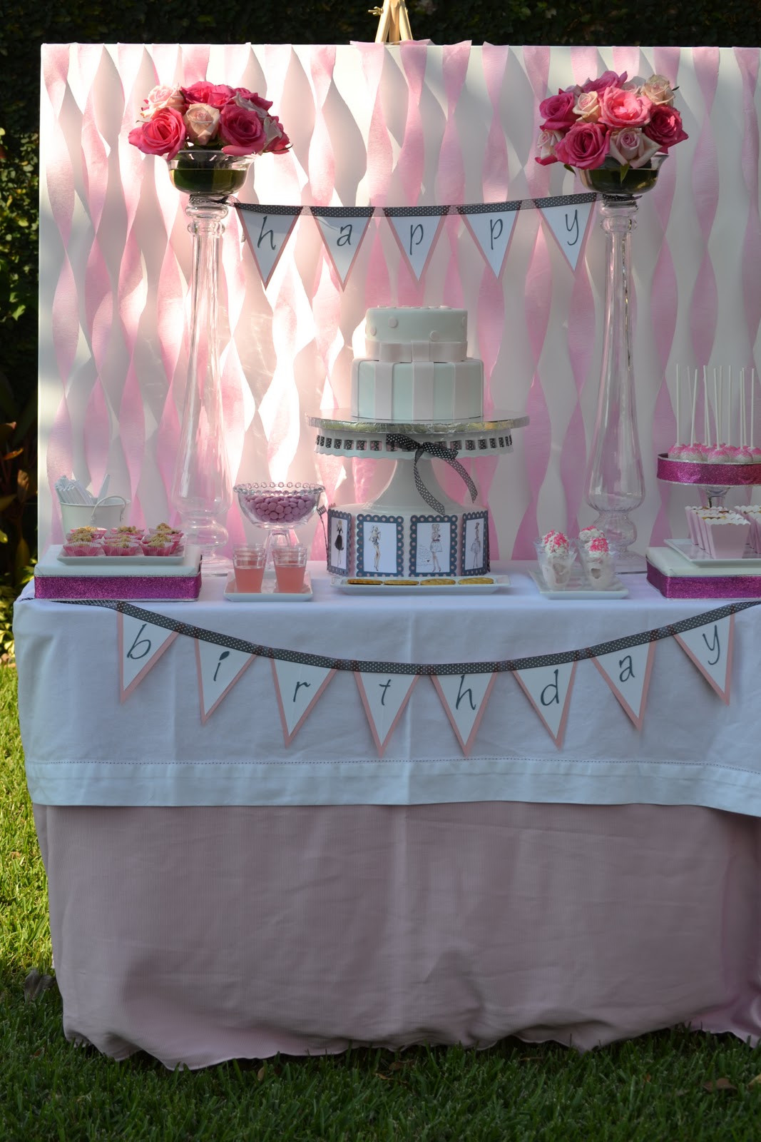 The Treat Table: Vintage Barbie Birthday Table