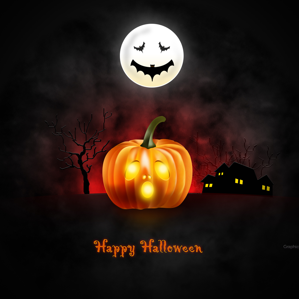 Happy Halloween Wallpaper for iPad & iPad 2 | Free iPad Retina HD