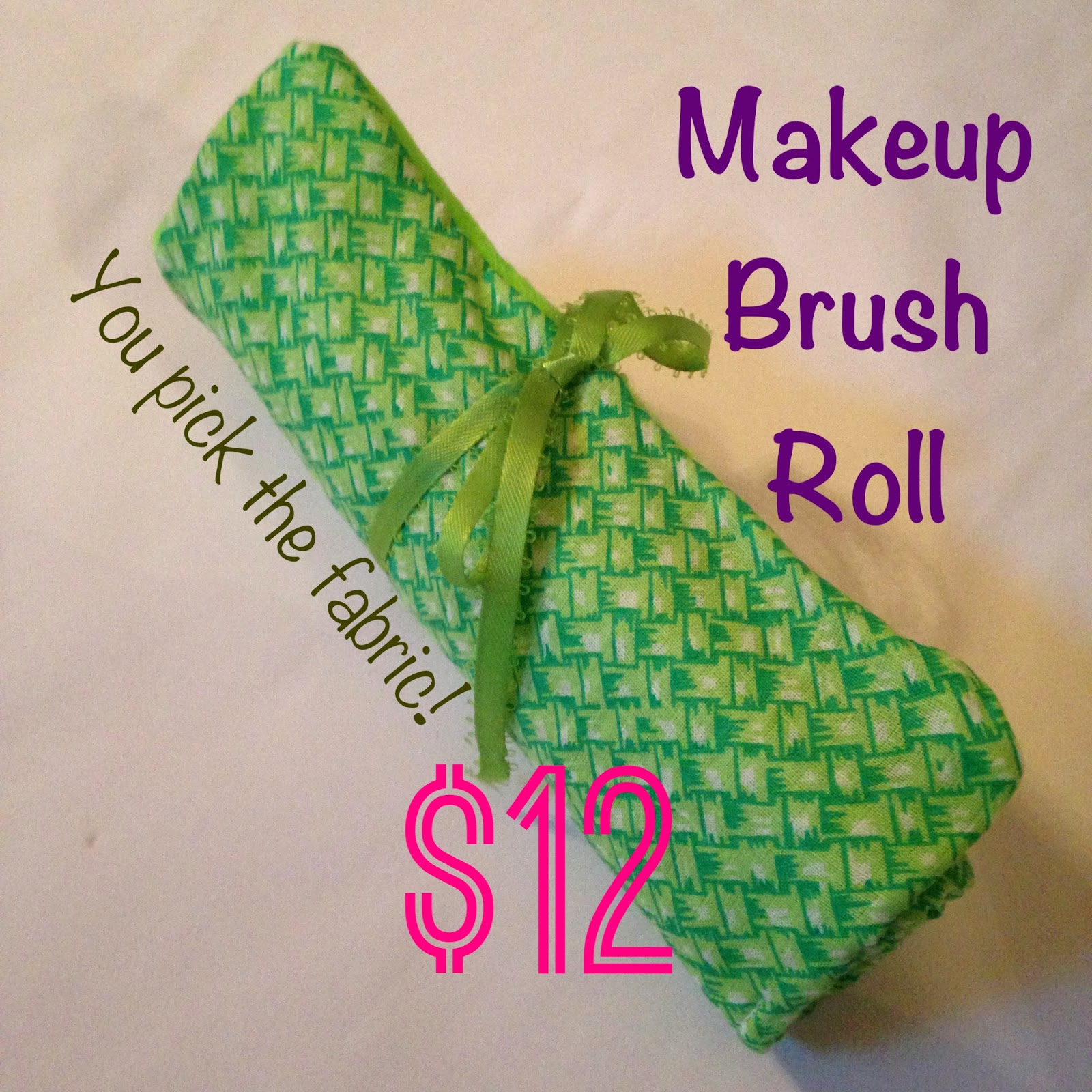 Kraftie Katie Makeup Brush Roll Tutorial