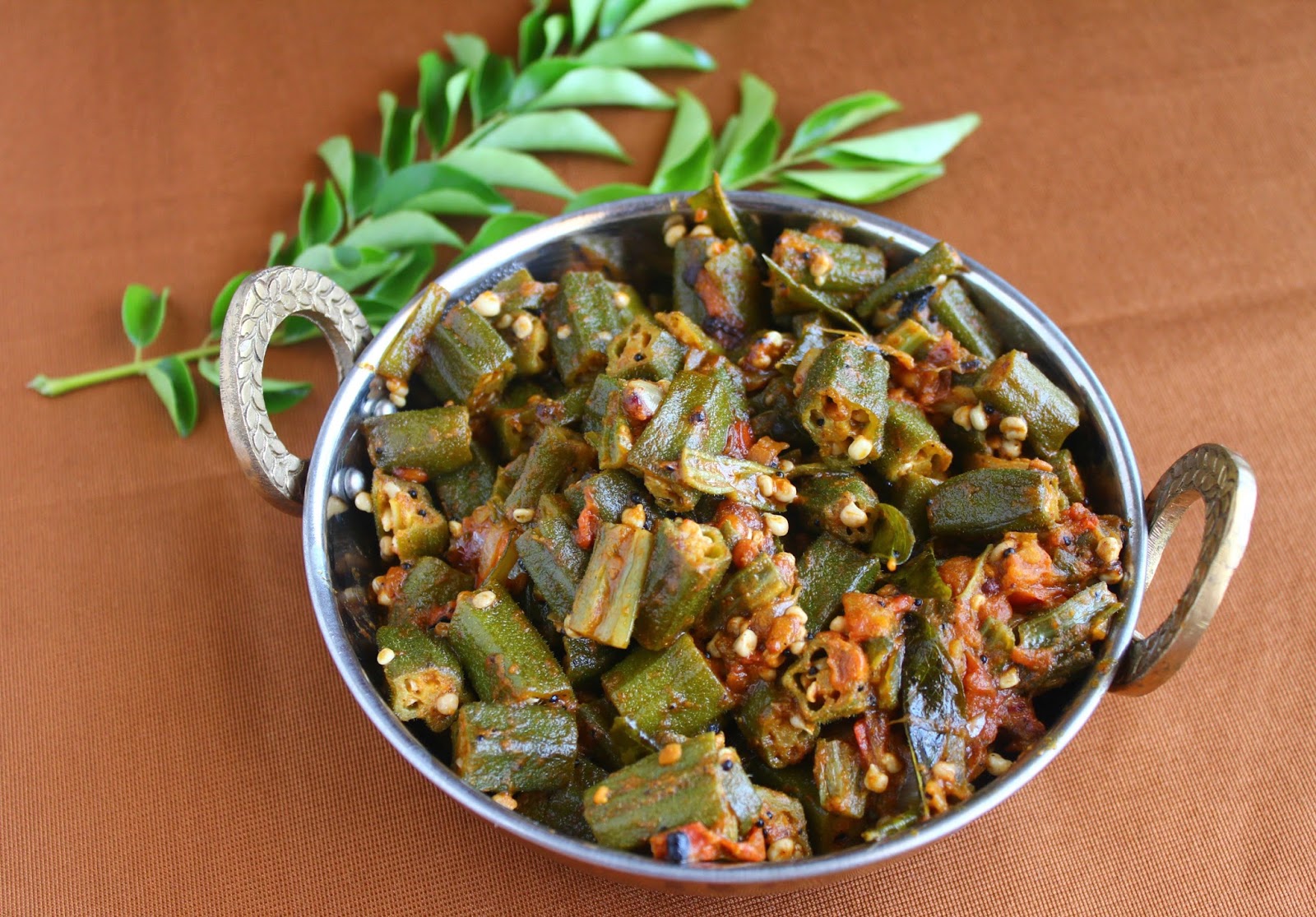 Vendakkai masala / Ladies Finger Fry Chettinad Style Chettinad Recipes