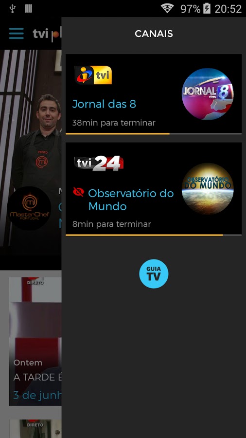 Direto TVI  TVI Player