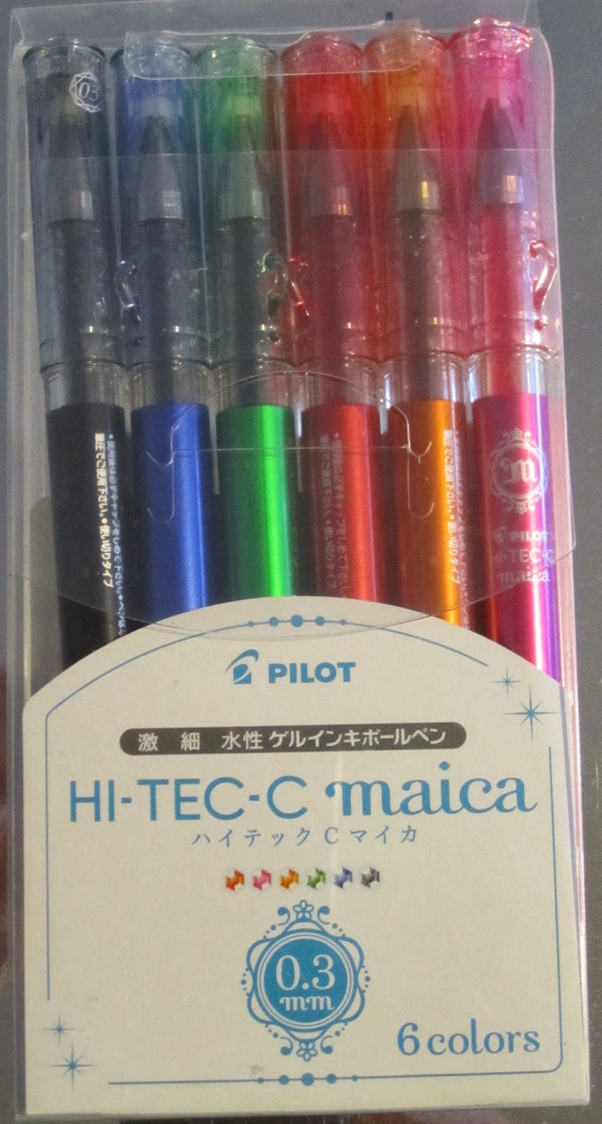 Pilot Hi-Tec-C Gel Pen Ultra Fine Point RED