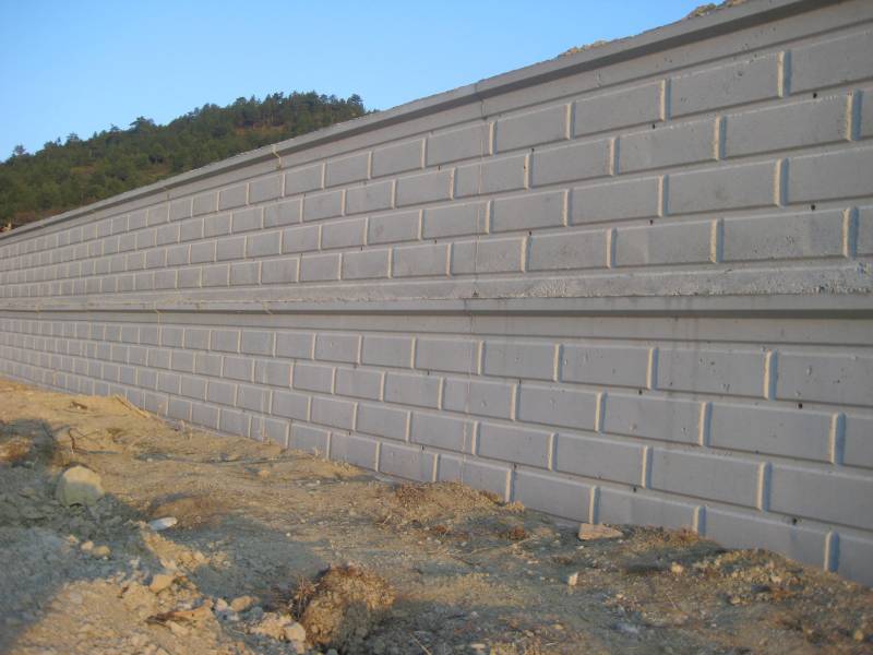hazır beton duvar