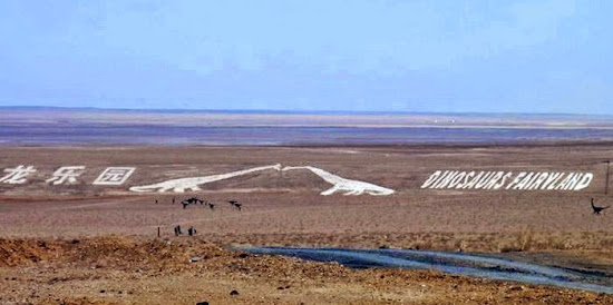 French-kissing Dinosaurs of Erenhot in China