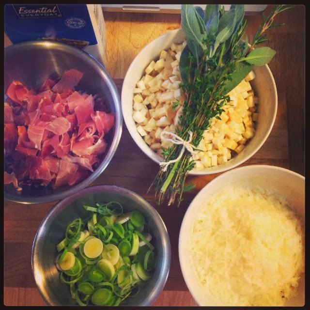 The Lush Chef Celery Root & Mushroom Lasagna