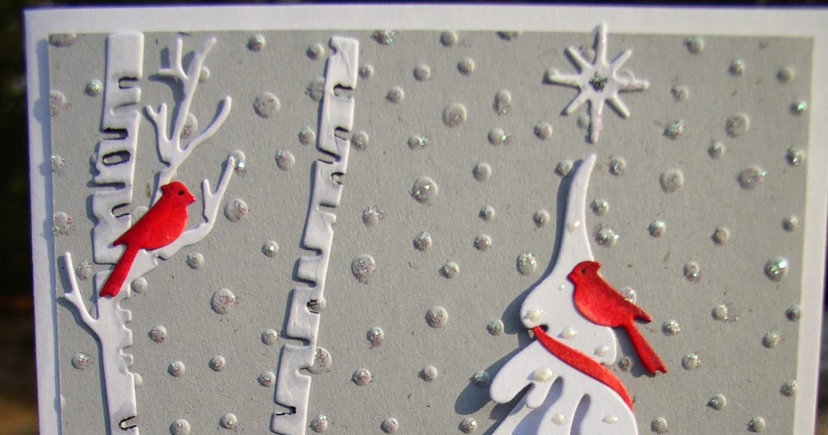 A Peek Inside The Creative Corner Another Nature Themed Christmas Card