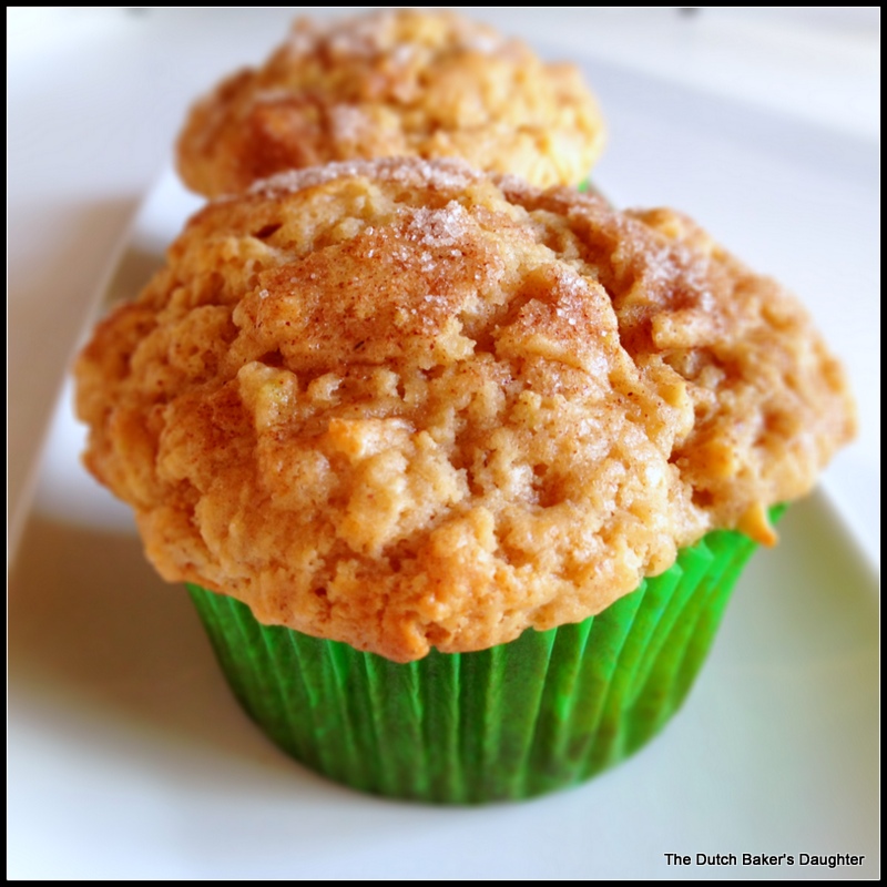 The Dutch Baker's Daughter Apple Peanut Butter Muffins