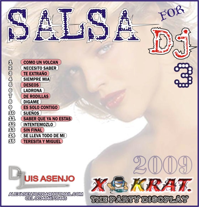 SALSA FOR DJ 2009 volu 3