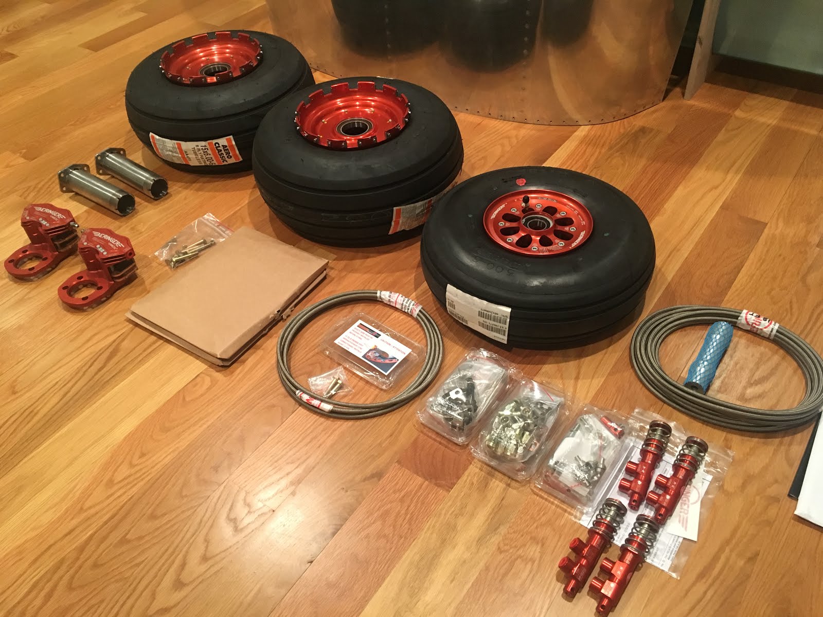 RV10 Beringer Brake Kit Arrival