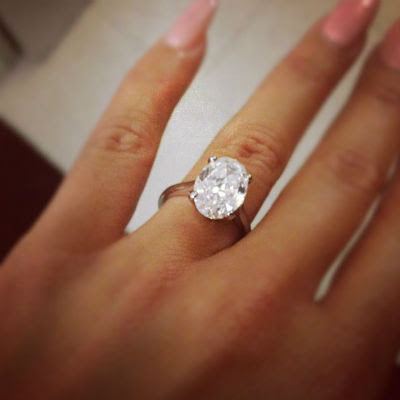 Amber Rose Diamond Engagement Ring2