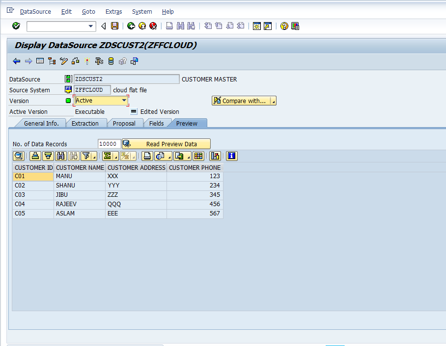 Master Data Loading From Flat File SAP BWBO