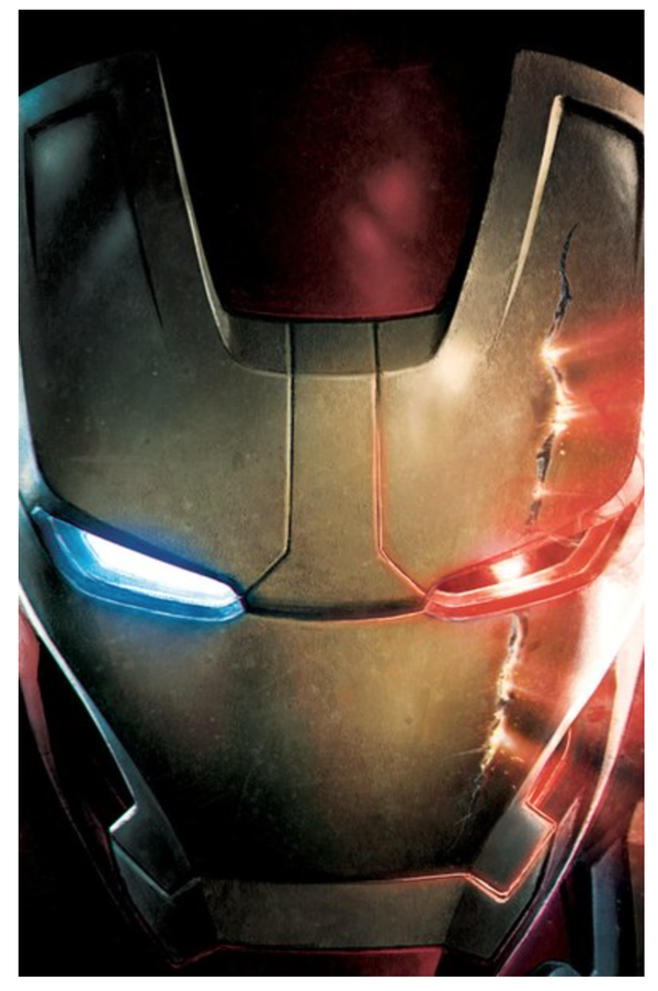 Мстители 2: постер со шлемом Старка