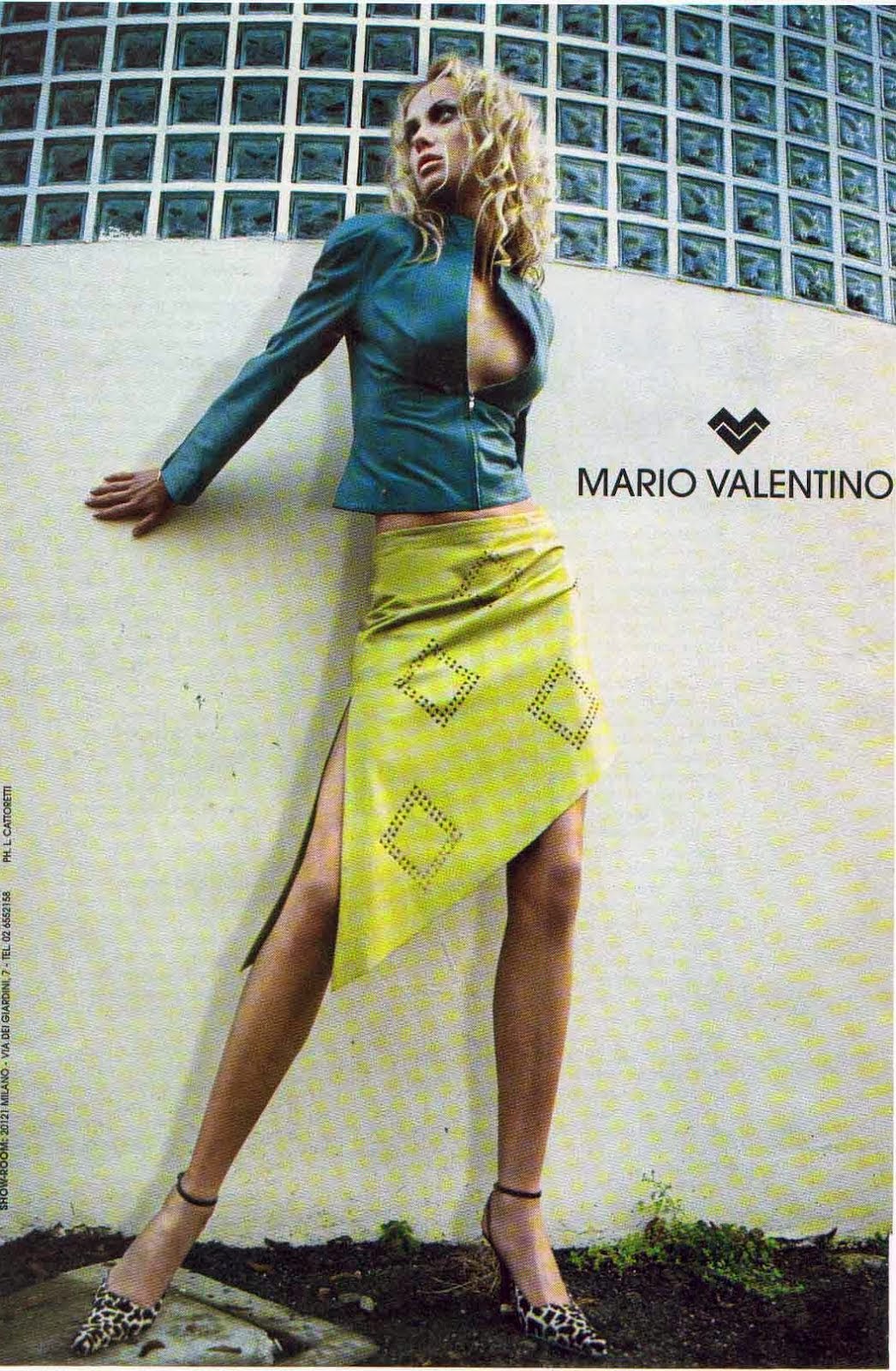 "Mario Valentino" Advert campaign 2000
