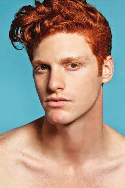 Surname originates hot redhead male models